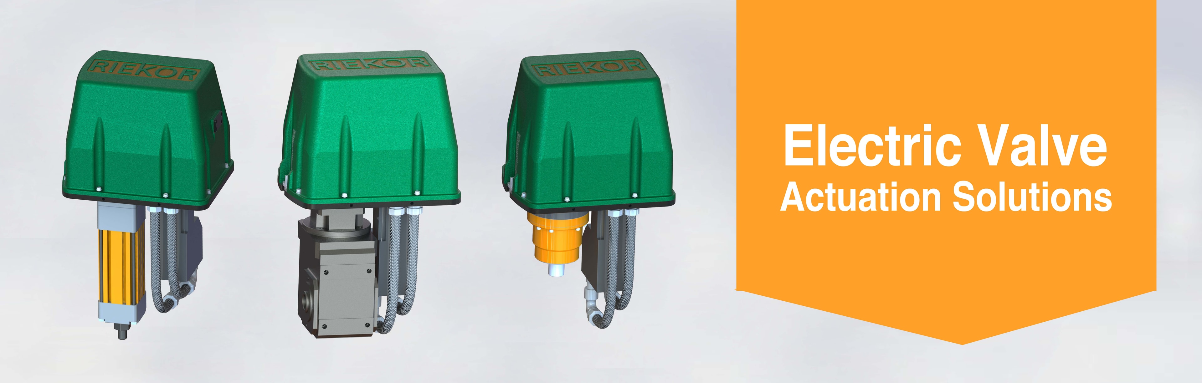 Riekor industrial valve actuation equipment